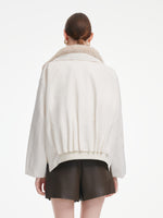 [Preview] Parka Jacket And Faux Fur Collar Puffer Vest Two-Piece Set GOELIA