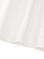 Tencel Blend Ruffle Neck Puff Sleeves Women Belted Maxi Dress GOELIA