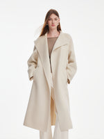 [Preview] 100% Cashmere Boat Neck Women Sweater GOELIA