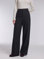 [Preview] Stretch Ankle Length Women Curved Leg Knit Pants GOELIA