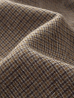 Plaid Notched Collar Women Blazer GOELIA
