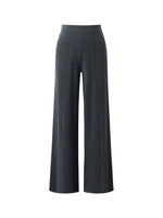 Machine Washable Wool Wide Leg Women Pants GOELIA