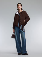 [Preview] Reversible Goose Down Baseball Jacket GOELIA
