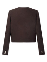 Wool Blend Tweed Women Cropped Jacket GOELIA