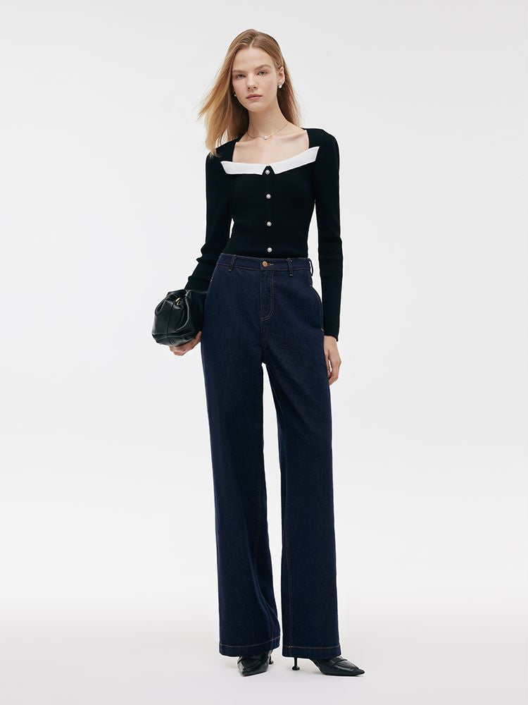 Full-Length Straight Women Jeans GOELIA