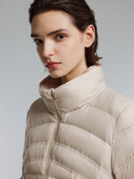 [Preview] Stand Collar Lightweight Women Goose Down Jacket GOELIA