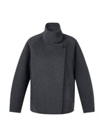 [Preview] 100% Merino Wool Double-Faced Women Short Coat GOELIA