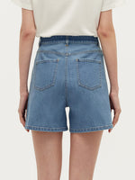 Denim A-Line Women Shorts GOELIA