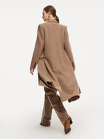Washable Wool Cashmere Blend Women Overcoat GOELIA