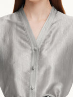 Acetate Blend Shirt And Pants Two-Piece Set GOELIA