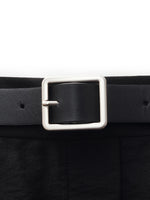 Contrast Trim Knit Top And Skirt Two-Piece Set With Belt GOELIA