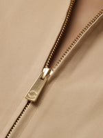 Loose Fit H-Line Zip-Up Unisex Mid-length Jacket GOELIA