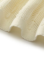 Round Neck Knit Top And Maxi Skirt Two-Piece Set GOELIA