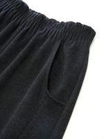 Elastic Waist Women Curved Leg Pants GOELIA