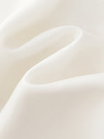 Tencel Blend Ruffle Neck Puff Sleeves Women Belted Maxi Dress GOELIA