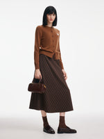 Vintage Plaid A-Line Women Skirt GOELIA