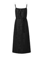 25MM Xiang Yun Silk Jacquard Adjustable Straps Women Maxi Dress GOELIA