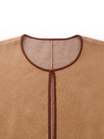 Loose Fringe Women Poncho Sweater GOELIA