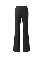 Knitted Slit Flared Women Pants GOELIA
