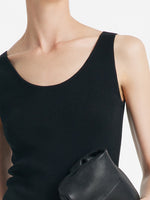 Acetate Round Neck Women Knitted Vest GOELIA