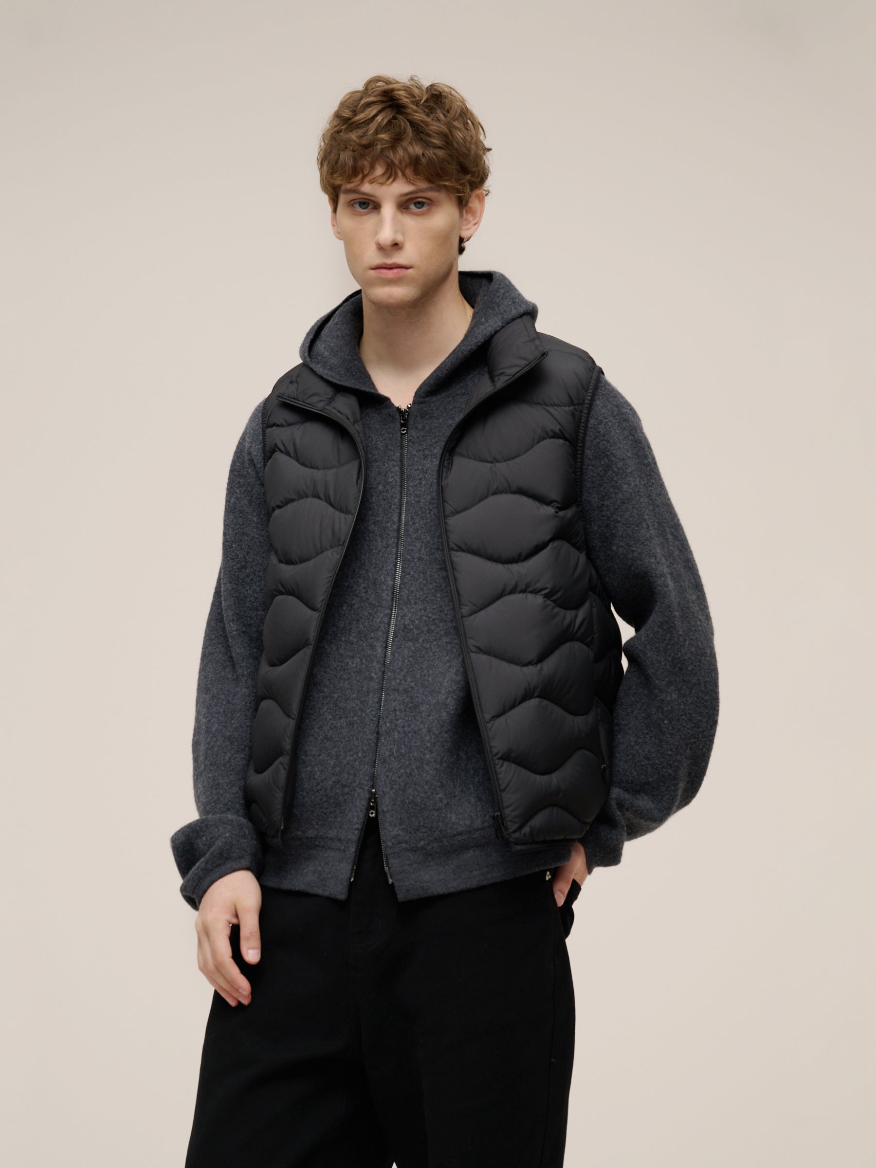 [Preview] Lightweight Packable Unisex Goose Down Vest GOELIA