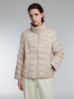 [Preview] Stand Collar Lightweight Women Goose Down Jacket GOELIA