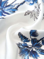 14MM Mulberry Silk Floral Print Women Scarf GOELIA