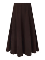 Stretch Flared Women Knit Skirt GOELIA