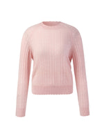 100% Cashmere Textured Women Sweater GOELIA