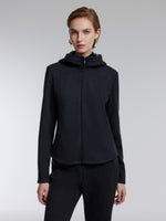[Preview] Goose Down Vest And Knit Zip-Up Hoodie Two-Piece Set GOELIA
