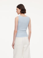 Square Neck Women Knit Tank Top GOELIA