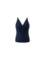 Twist Front Women Knit Tank Top GOELIA