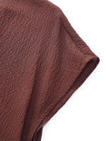 10.5MM Mulberry Silk V-Neck Twist Front Women Blouse GOELIA