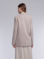 [Preview] Cashmere Wool Blend Double-Faced Women Blazer GOELIA