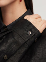 18MM Gambiered Canton Gauze Unisex Shirt GOELIA