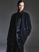 Machine Washable Wool Blend H-Line Unisex Blazer GOELIA