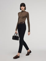 Pre-Order Denim Fleece Lined Women Skinny Jeans GOELIA