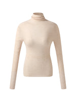 Wool Turtleneck Women Knit Top GOELIA