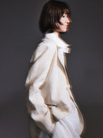 100% Linen Loose Fit X-Line Unisex Blazer GOELIA