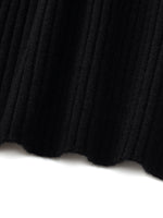 100% Wool Turtleneck Women Knit Top GOELIA