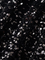 Velvet Sequins Women Strap Midi Dress GOELIA