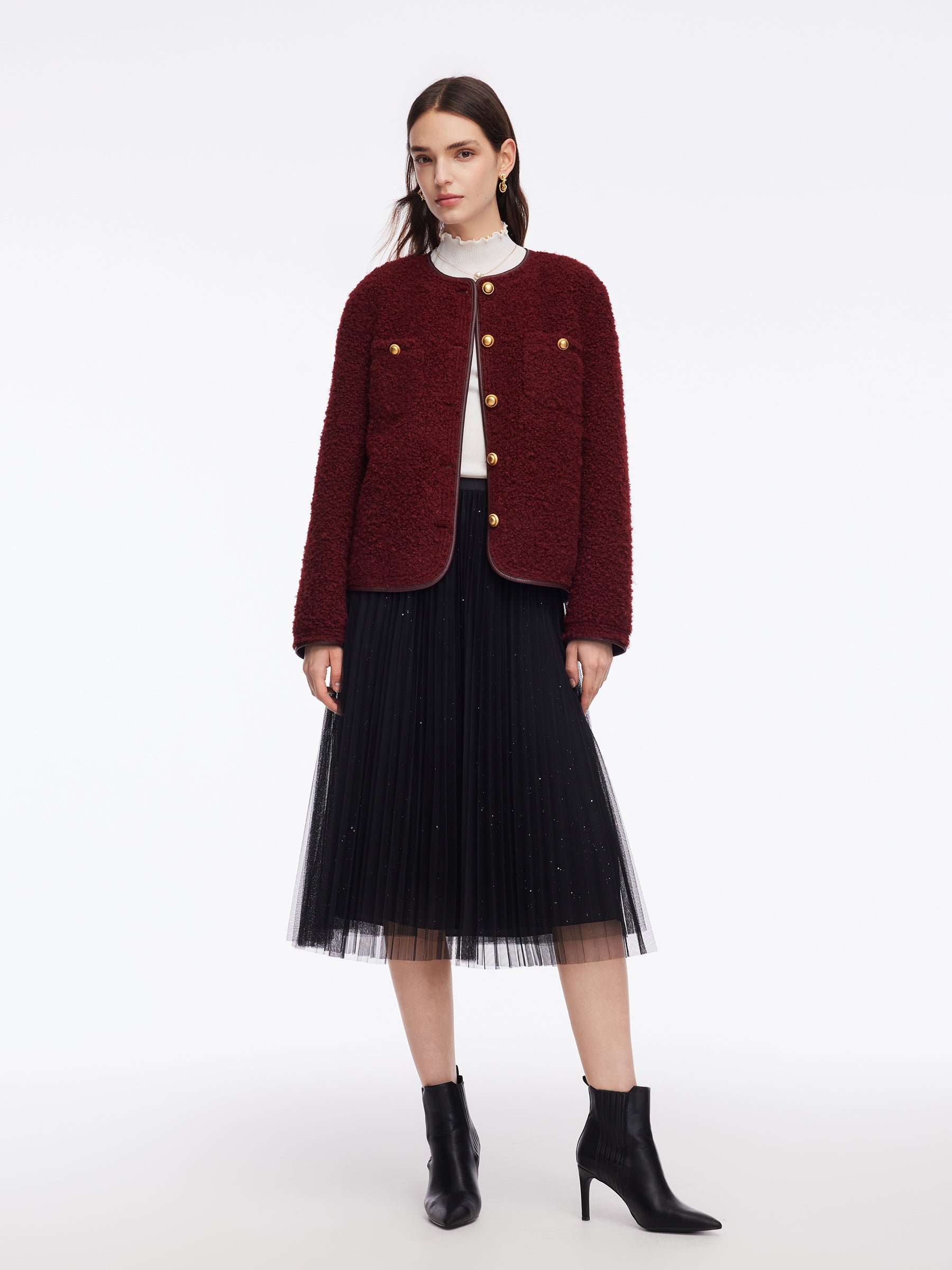 Eco-friendly Sherpa Women Jacket GOELIA