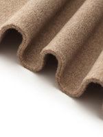 100% Cashmere Hooded Unisex Overcoat GOELIA