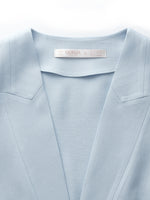 100% Acetate Women Short Sleeve Blazer GOELIA
