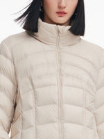 [Preview] Stand Collar Lightweight Women Goose Down Jacket GOELIA