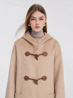 [Preview] Wool Alpaca Double-Faced Women Hooded Duffle Coat GOELIA