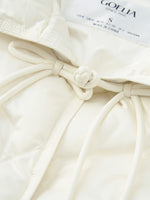 [Preview] Mandarin Collar Women Cropped Goose Down Jacket GOELIA