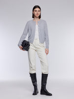 [Preview] 100% Brushed Cashmere Women Cardigan GOELIA