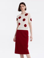 Tencel Jacquard Knitted Suit GOELIA