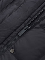 Windproof Hooded Goose Down Coat With Belt GOELIA
